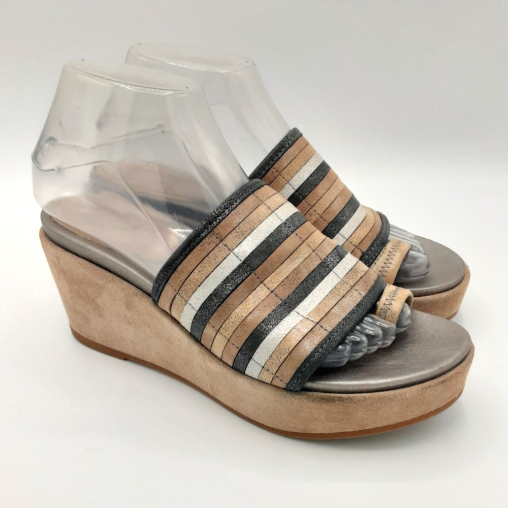 Lucca Leanore Leather Platform Sandal Size 7.5.